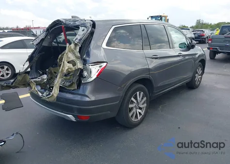 2019 Honda Pilot Ex-L z USA, uszkodzony, nr VIN 5FNYF5H54KB013384